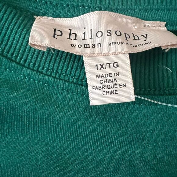Philosophy Merry Top- Size 1X - Picture 5 of 8